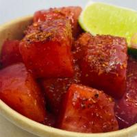 Watermelon Salad · With Tajin & Chamoy