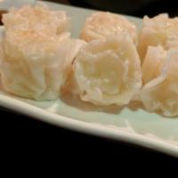 Shumai · Japanese shrimp dumplings, steamed or fried.