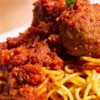Spaghetti And Meatballs · Mama's Way.