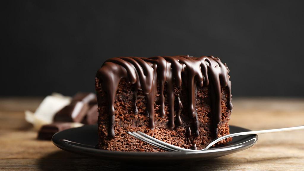 Chocolate Fudge Cake · Chocolate cake with rich chocolate frosting.