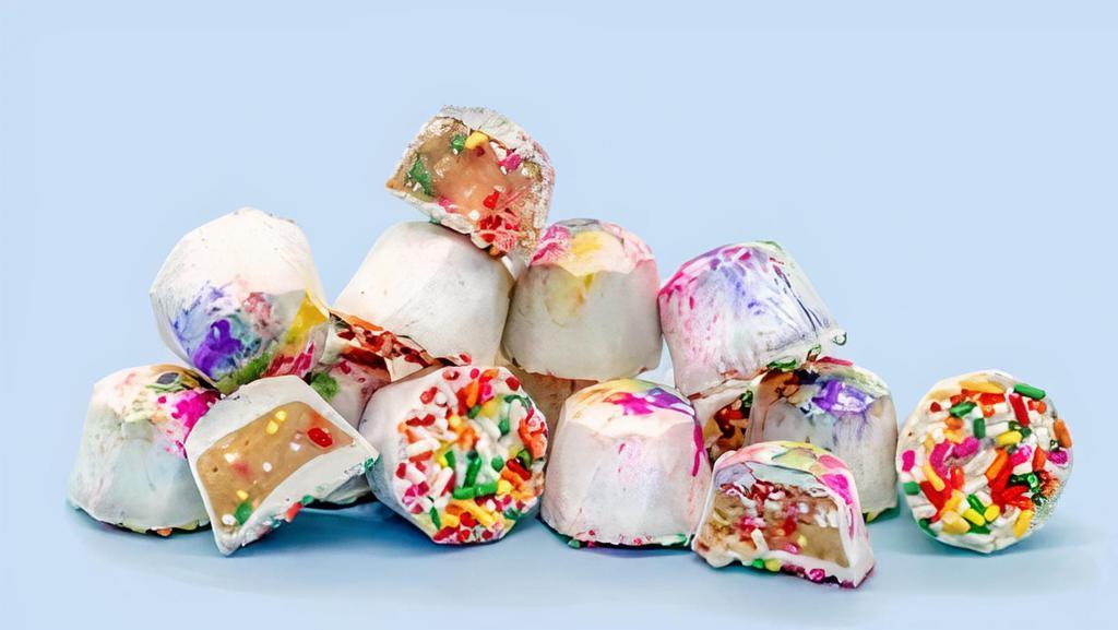 Happy Birthday From Afar · Enjoy any birthday celebration without rainbow truffles. What’s more fun than white chocolate, rainbow sprinkles, and vanilla cake on your special day. This assortment of cake truffles includes the following flavors:
12 - funfetti cake truffles.