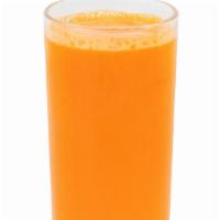 Wake Up Juice · Apple, carrots, and orange.