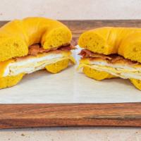 Meat, Egg, & Cheese · Choose One: Taylor Ham, Bacon, Sausage, or Deli Meat
