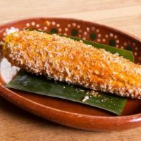 Grilled Corn On The Cob · Lime, chipotle & queso fresco.