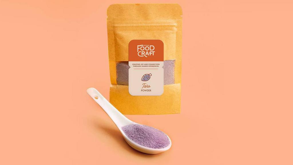 Taro Powder · Add color and make your delicious bubble tea drinks creamier, sweeter, and starchy in flavor with our quality TARO POWDER. Because anything with Taro is good stuff!

Size: 1/2 ounce or 3 tbsp
Serving Size: 1