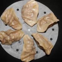 D10 Boiled Jiaozi · Boiled dumplings filled with choice of protein