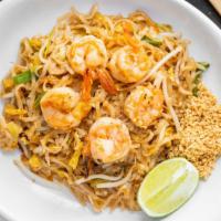 Pad Thai Noodle · Favorite. Stir-fried rice noodle with egg, peanut, scallion, bean sprout, and chive.