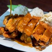 Chicken Katsu Curry · Choose your rice & salad