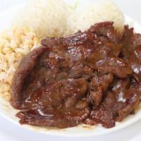 Teriyaki Beef · Choose your rice & salad