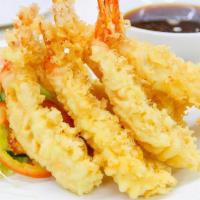 Shrimp Tempura · Battered and fried. 5Pcs
