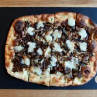 Roasted Oyster Mushrooms · Balsamic caramelized shallots, taleggio, thyme.