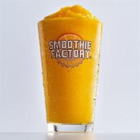 Peach Sunshine · Peach, Orange, Banana, Papaya Juice, Lemon Juice, Ginger