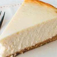Plain New York Style Cheesecake · Nominated by Gothamist as one of the 