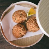 Ebi Shinjo · Fried Shrimpball with Crispy Rice