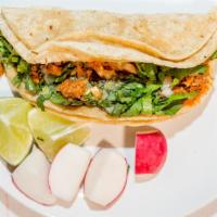 Tacos · Order or 3
Carnitas, beef, chicken, and chorizo.