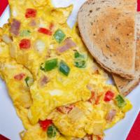 Western Omelet · Ham, Peppers, and Onions.