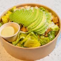 Caesar Fever Salad · Romaine, v. cojita cheese, avocado. served with jalapeno caesar dressing.