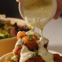 Cauliflower Bites · Breaded caluflower. served with chipotle mayo