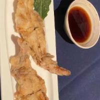 Soft Shell Crab · Deep fried crispy soft shell crab with sauce.