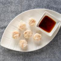 Shumai · Steam shrimp dumpling served with special soy sauce.