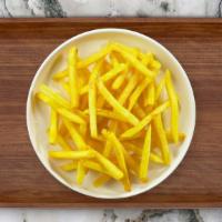 Just Fries  · (Vegetarian) Idaho potato fries cooked until golden brown and garnished with salt.