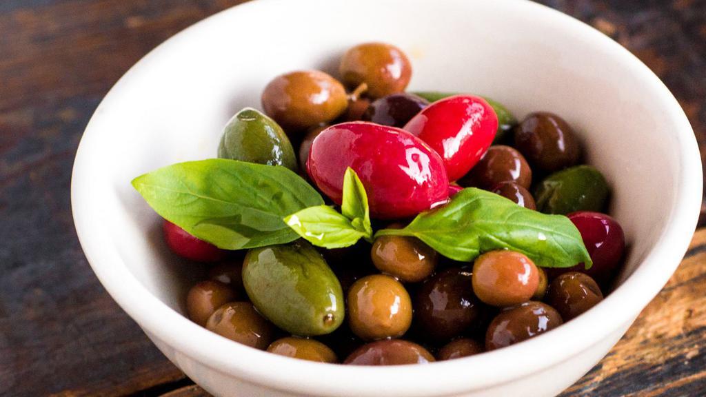 Olive Marinate · Marinated mixed olives