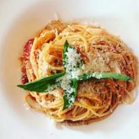 Gnocchi Alla Sorrentina · homemade gnocchi, mozzarella, tomato sauce