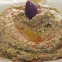 Hummus Spread · Dip made from chickpeas.