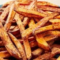 Air-Baked Sweet Potato Fries · 