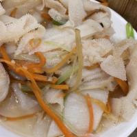Beef Tripe With Ginger And Scallion · 
