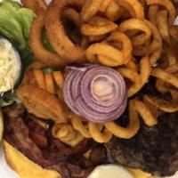 Deluxe ..Pick One · French fries, sweet potato fries,  onion rings,  curly fries, homestyle chips