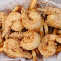 Fried Shrimp  Po Boy W. French Fries · 