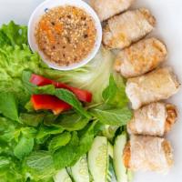 Spring Rolls · 6 pieces. 100% vegetarian deep-fried golden spring rolls stuffed with mushrooms, carrots, lo...