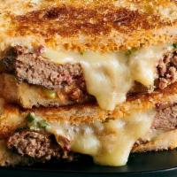 Super Patty Melt · Hamburger patty, pepper jack cheese, grilled onions, sauteed mushrooms on choice of bread.