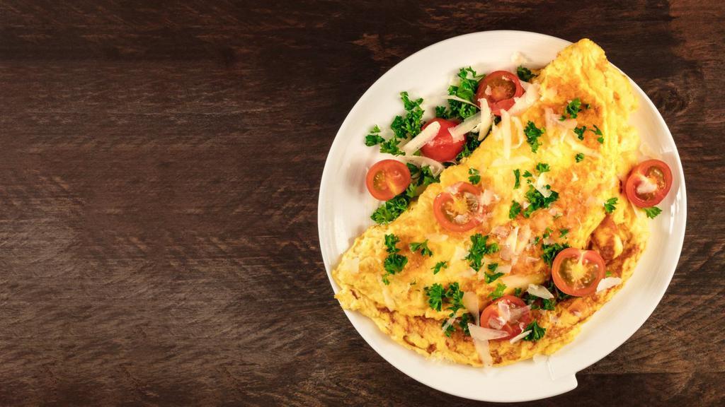 Build Your Own Omlette · Build it your way served with home fries and toast.