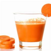 Carrot Juice · Freshly squeezed carrot juice.