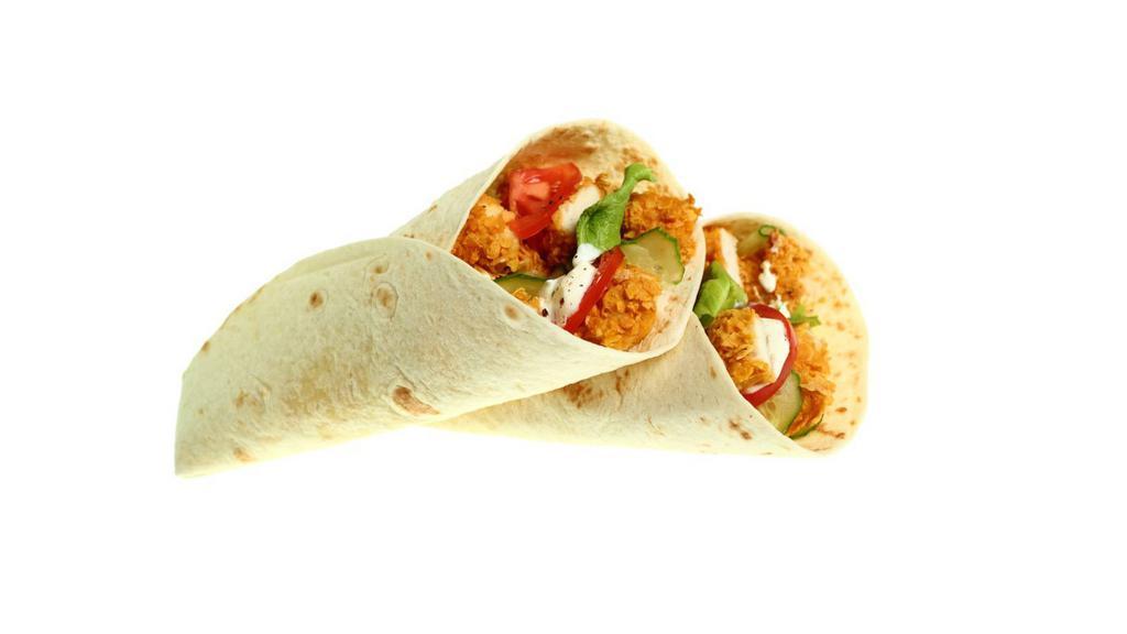 Jack Chicken Wrap · Breaded chicken, Jack cheese, hot peppers, lettuce, tomato and mayo.