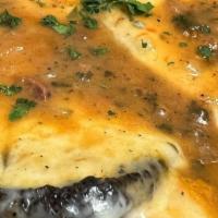 Chicken Sorrentino · Topped with layers of crispy eggplant, san Danielle prosciutto & mozzarella with sherry & to...
