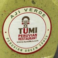 Aji Bottle (16Oz) · Salsa picante verde peruana embotellada en una botella de 16 oz. Tenga en cuenta que este ar...