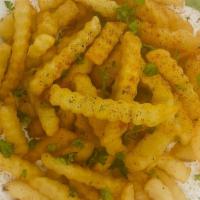 Masala Fries · Vegetarian. French Fries Loaded with spicy and scrumptious Indian flavours.