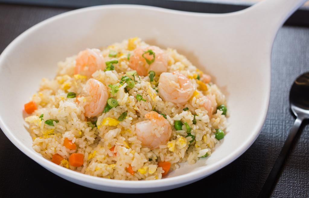 Fried Rice · Stir-Fried Rice with Assorted Vegetables and Choice of Protein