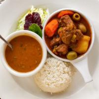 Carne Guisada · Beef stew.