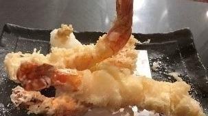 Ebi Tempura · Shrimp four peices.