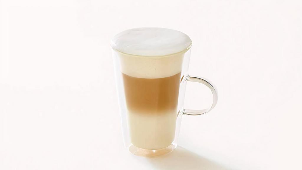 Cappuccino · Premium organic espresso, silky steamed milk, and just a touch of foam.