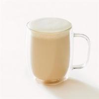 Chai Latte · A creamy long pour of steamed milk, seductively topped with Masala chai.