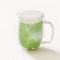Matcha Latte · Umami-rich matcha tea with a creamy long pour of milk, perfectly sweetend with organic cane ...