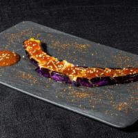 Eggplant · Grilled and served with Miso Glaze