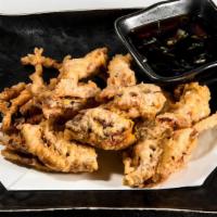 Soft Shell Crab Tempura · with Grated Spicy Radish & Ponzu Dipping Sauce
