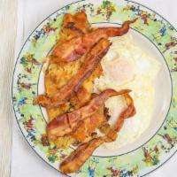 Bacon & 2 Eggs On A Roll · This menu item can be cooked to order. Consuming raw or undercooked meats, fish, shellfish, ...