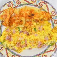 Western Omelette · *Consuming raw or undercooked meats, fish, shellfish, or fresh shell eggs may increase your ...